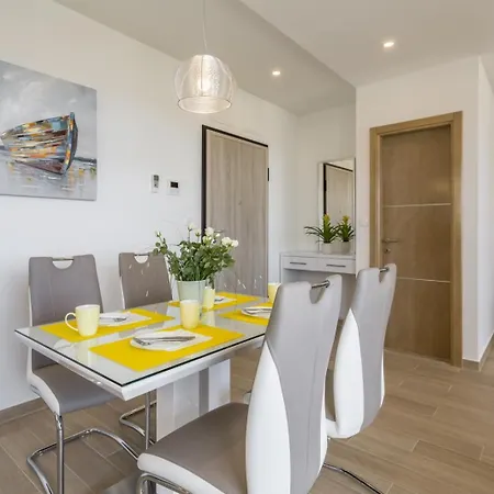 In Podstrana-sv Martin With Sea View, Balcony, Air Conditioning, Wifi 4777-3 公寓 *
